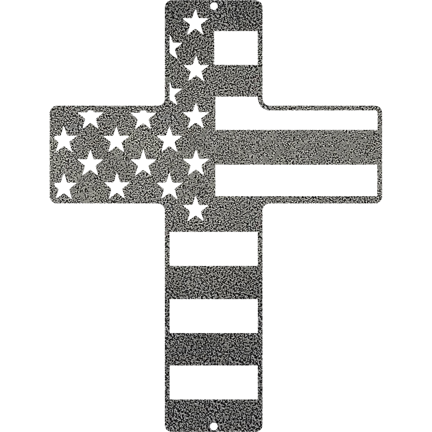 Flag Cross - Metal Wall Art