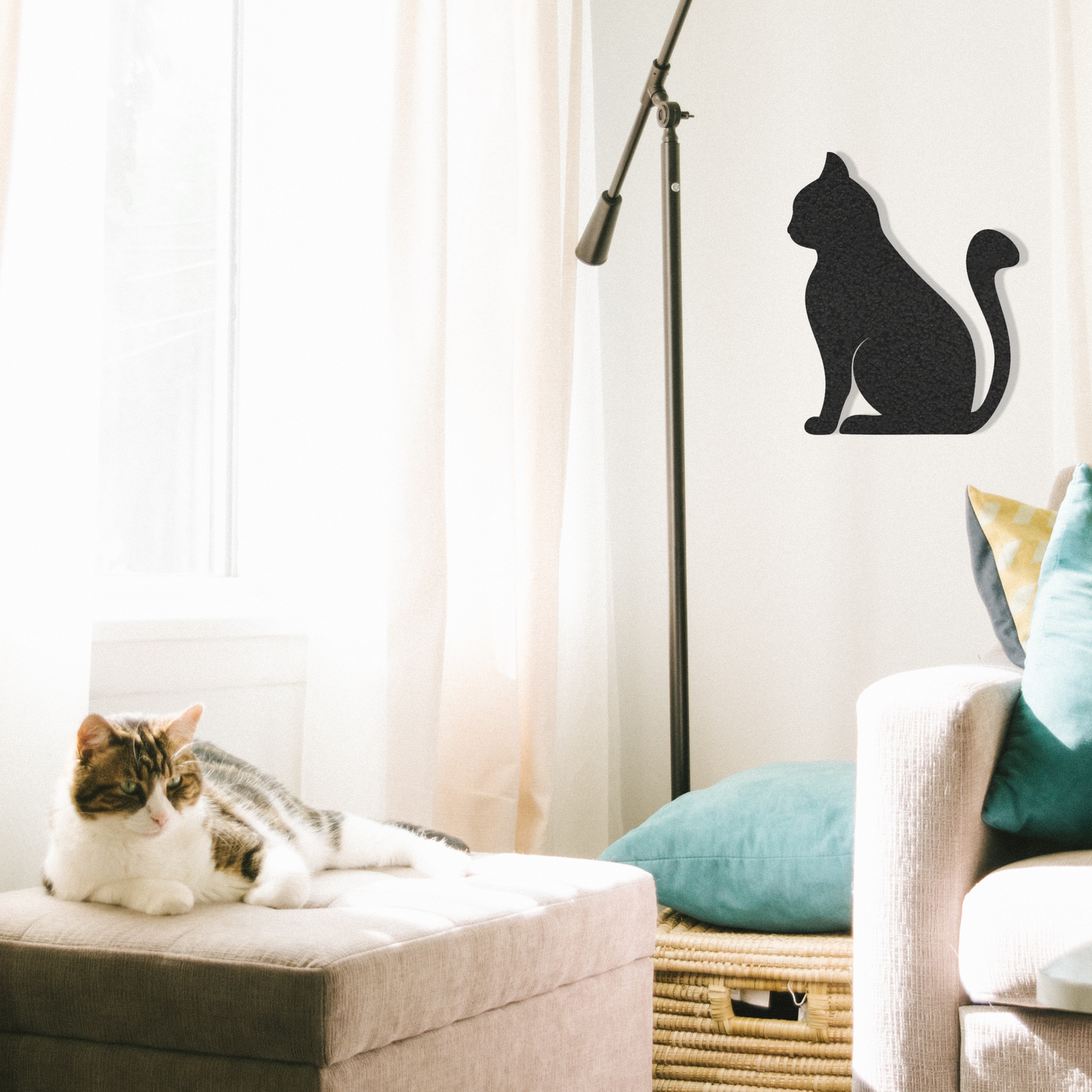 Cat - Metal Wall Art