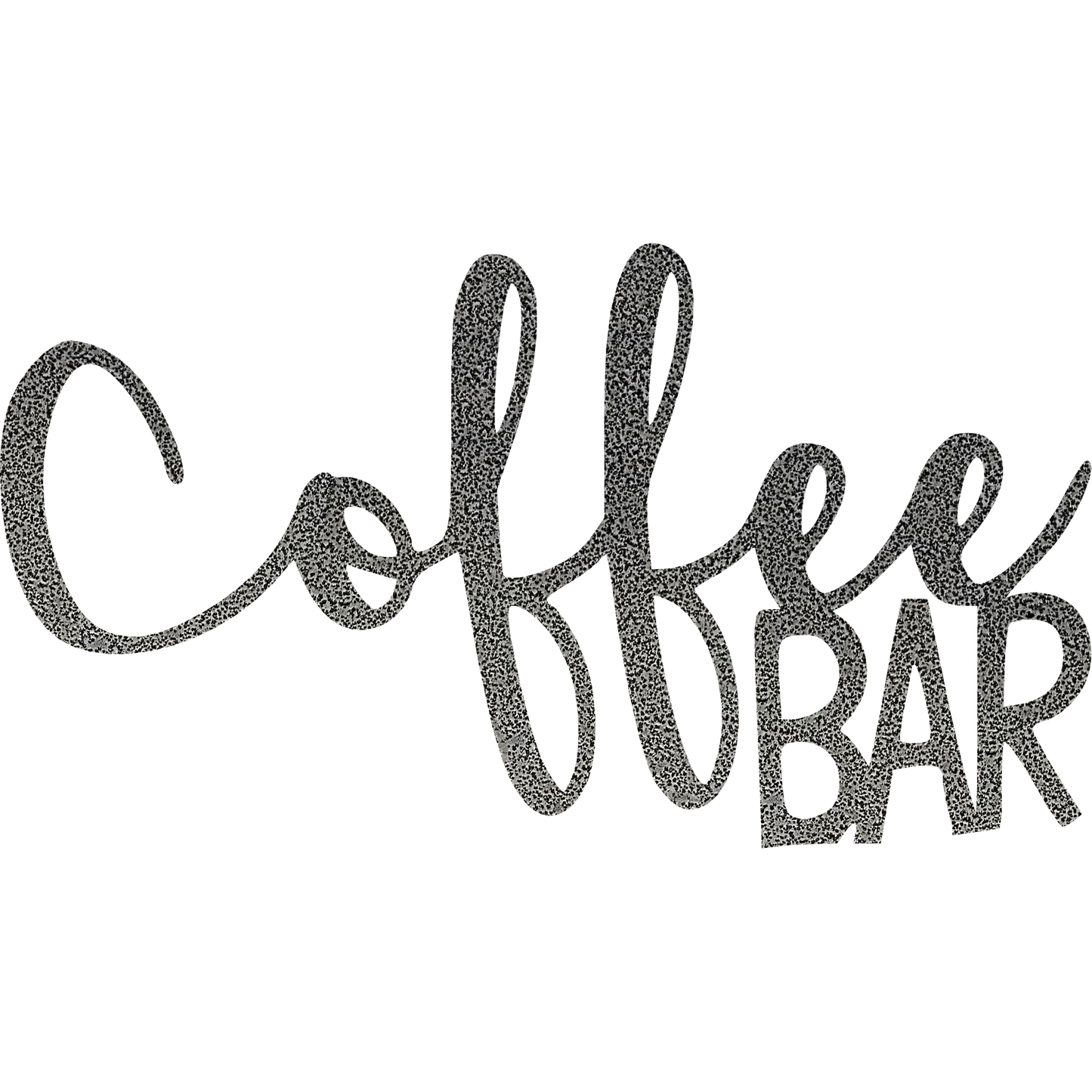 Coffee Bar - Metal Wall Art