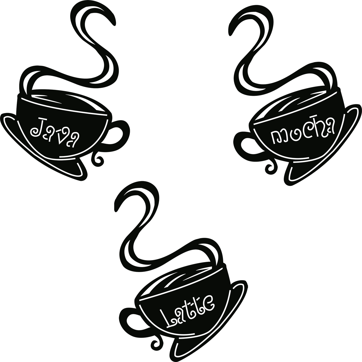 Mocha Mug - Metal Wall Art