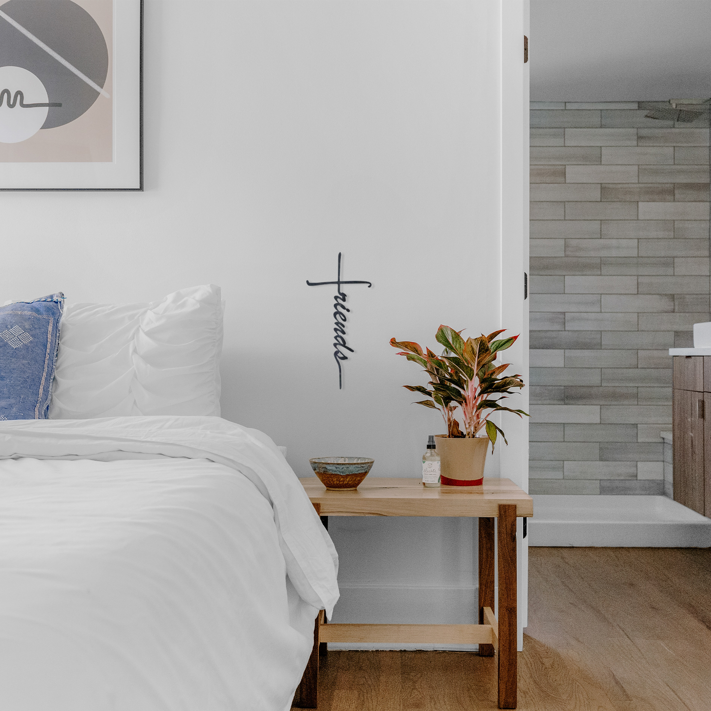 Friends Cross - Metal Wall Art