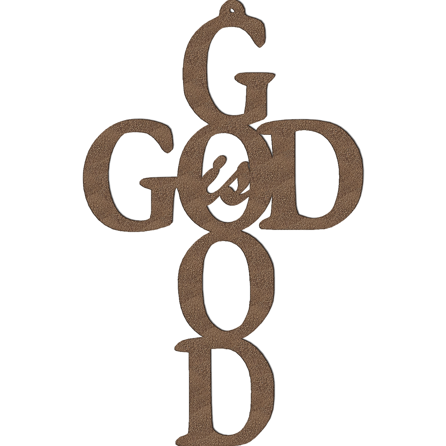 God is Good Cross - Metal Wall Art