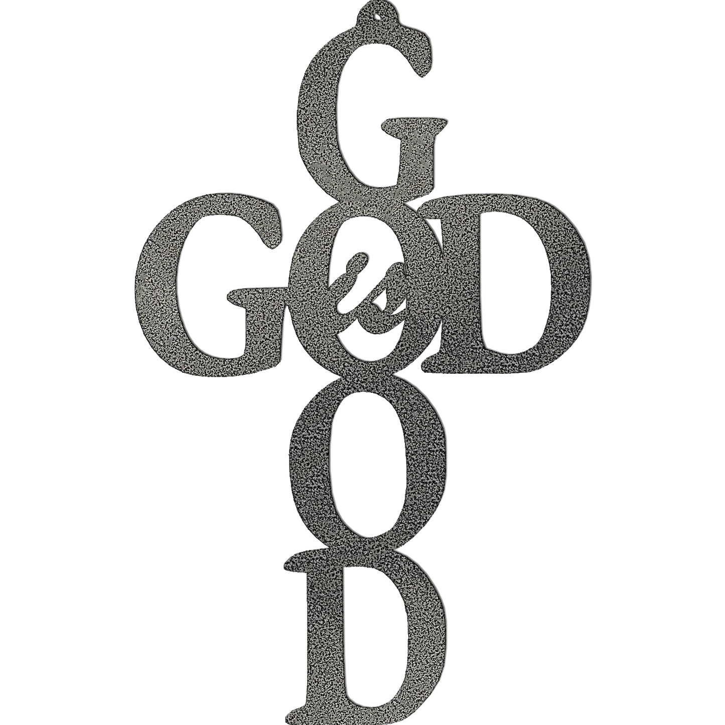God is Good Cross - Metal Wall Art