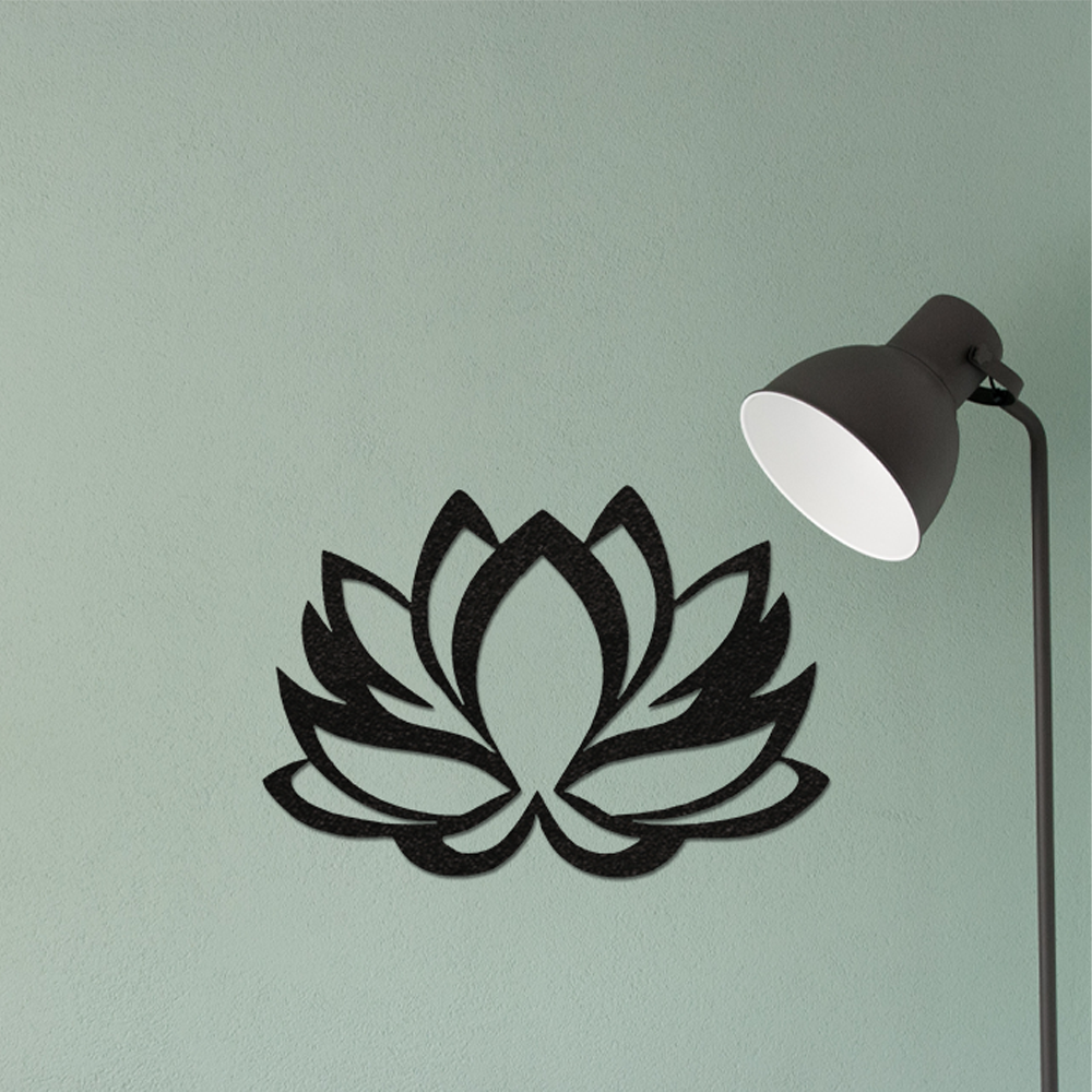 Lotus Flower - Metal Wall Art