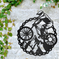 Mountain Biker - Metal Wall Art