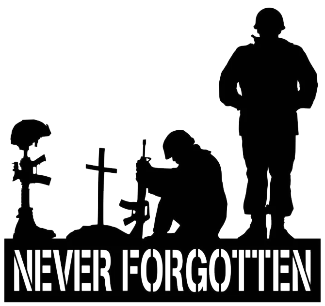 Never Forgotten - Metal Wall Art