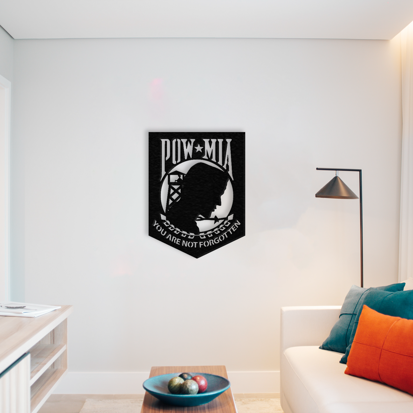 POW MIA Flag - Metal Wall Art