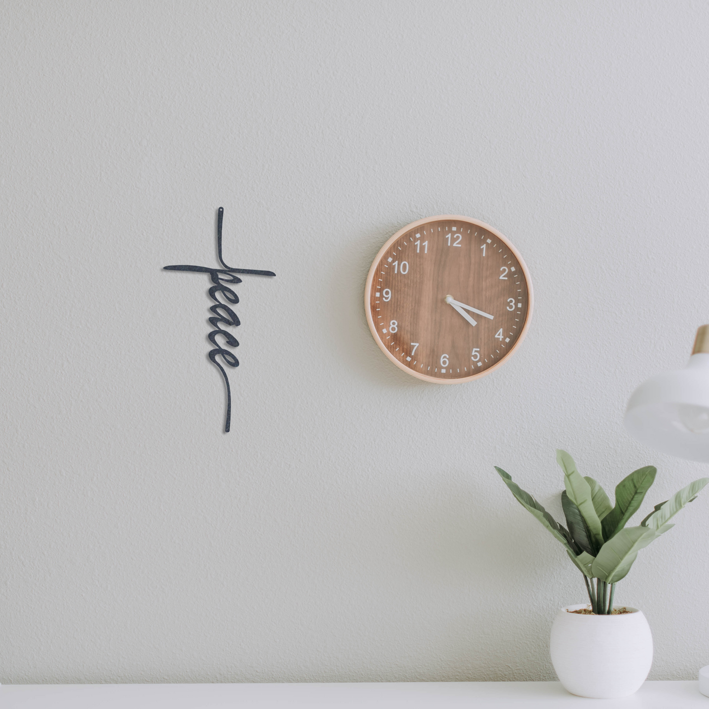Peace Cross - Metal Wall Art