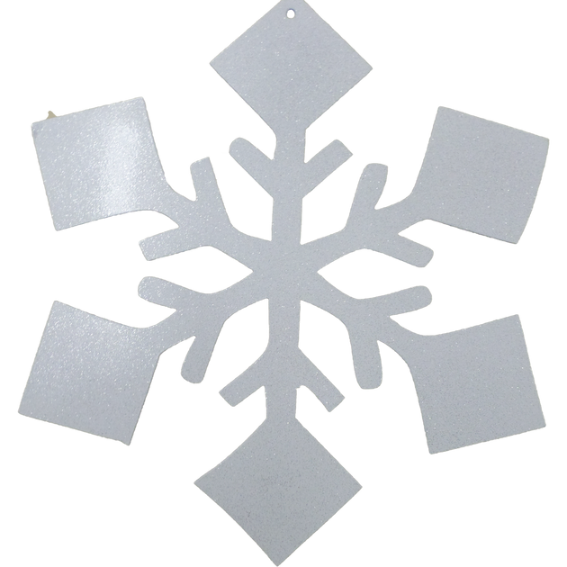 Snowflake Glitter - Metal Wall Art - Badger Steel USA – Badger Steel USA.  WI LLC
