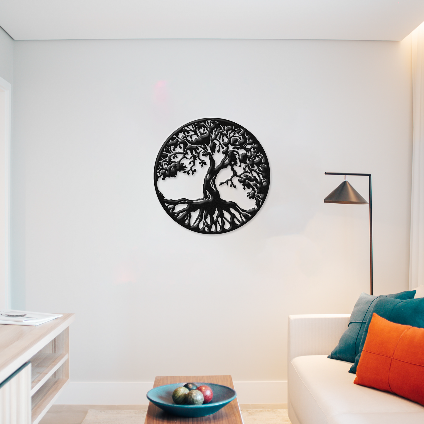 Tree of Life In A White Room Badger Steel USA