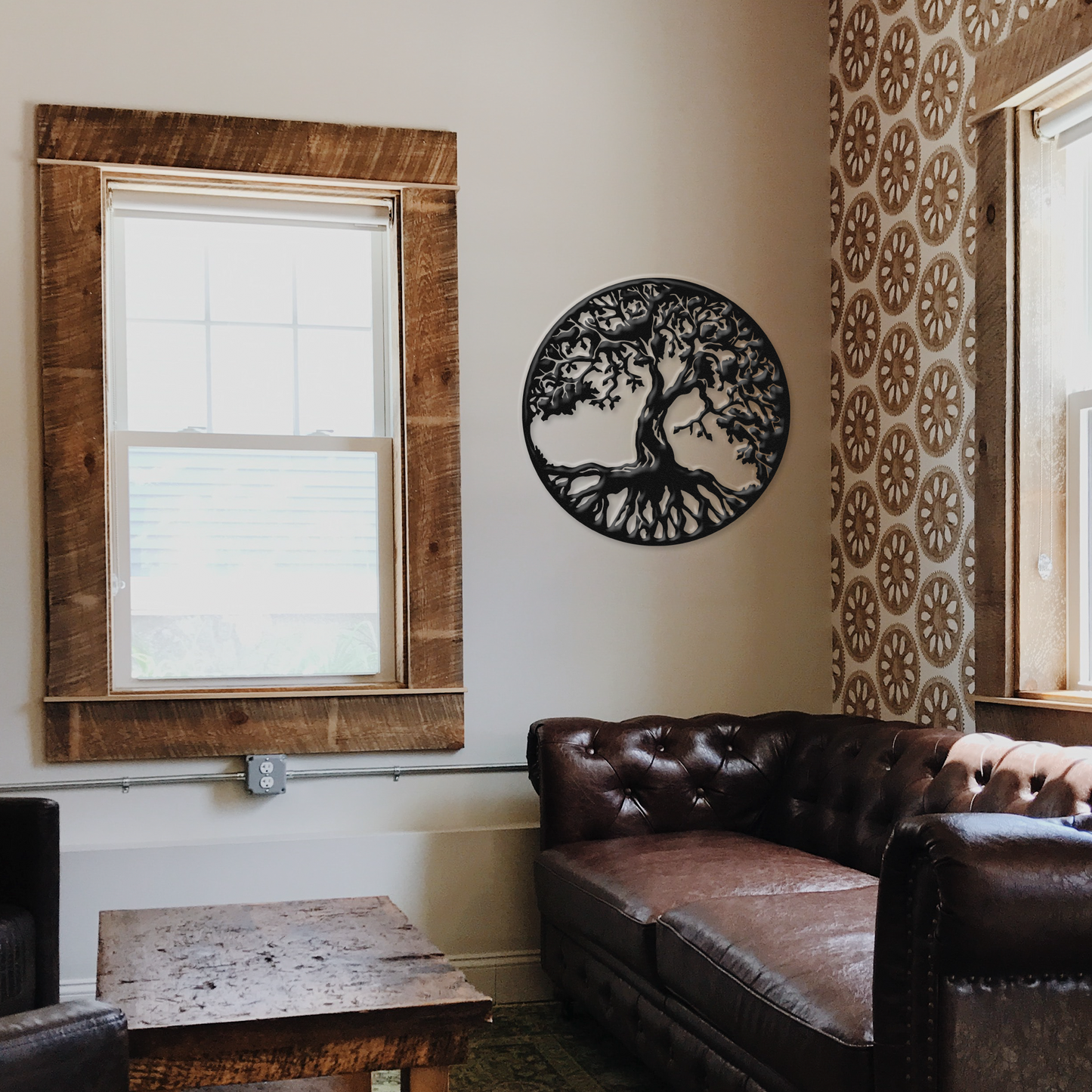 Tree Of Life Next to a Window Badger Steel USA