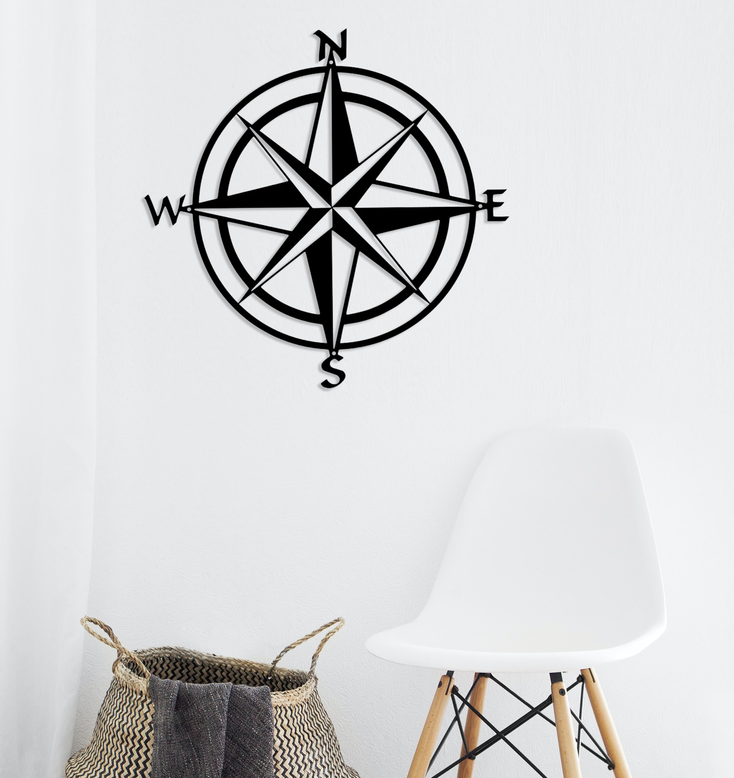 Compass - Metal Wall Art