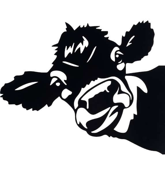 Cow - Metal Wall Art