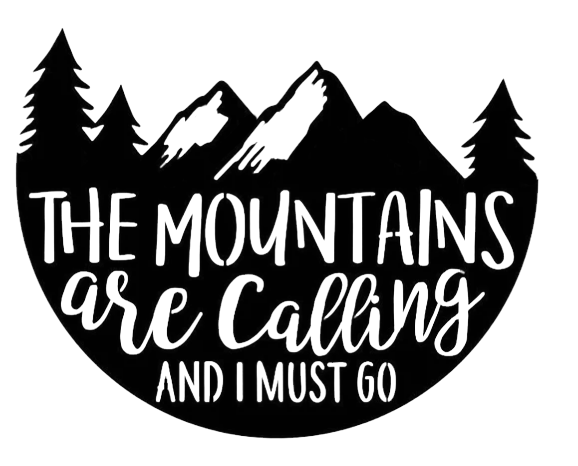 Mountains are Calling - Metal Wall Art