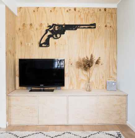 Revolver - Metal Wall Art