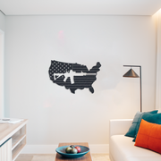 AR 15 Flag - Metal Wall Art