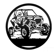 UTV Monogram - Metal Wall Art