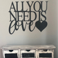 All You Need Is Love - Metal Wall Art - Badger Steel USA