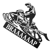 Snowmobile - Metal Wall Art