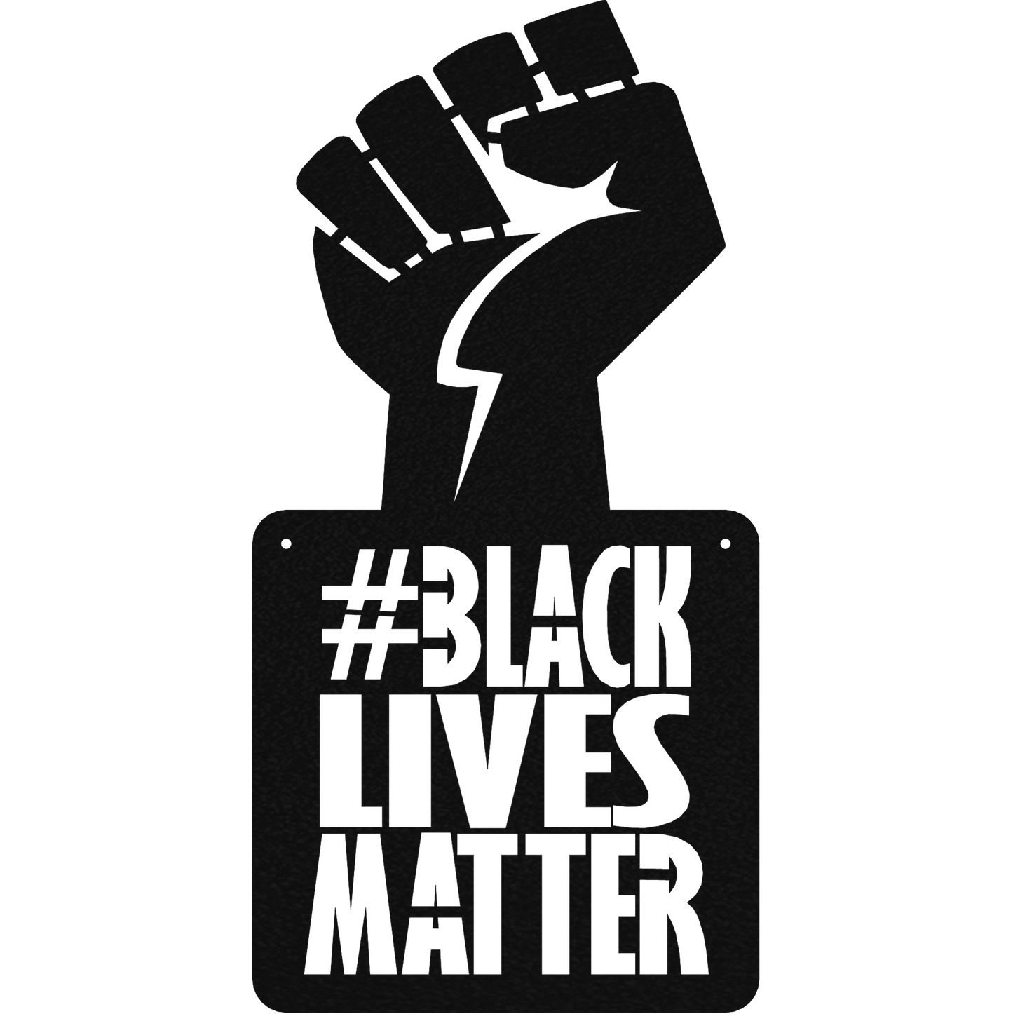 Black Lives Matter - Metal Wall Art