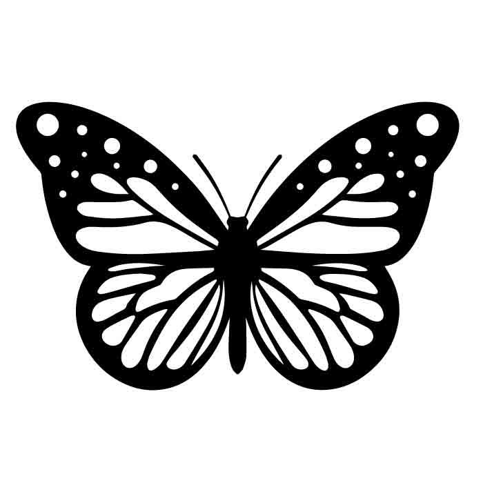 Butterfly - Metal Wall Art