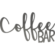 Coffee Bar - Metal Wall Art