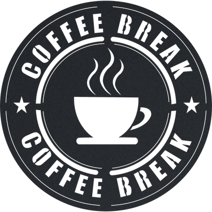 Coffee Break - Metal Wall Art