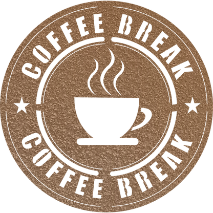 Coffee Break - Metal Wall Art