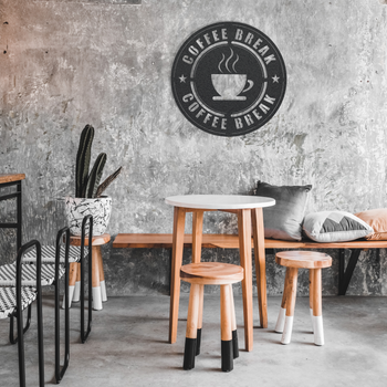 Coffee Break - Metal Wall Art