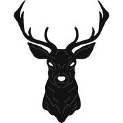 Deer Mount - Metal Wall Sign - Badger Steel USA