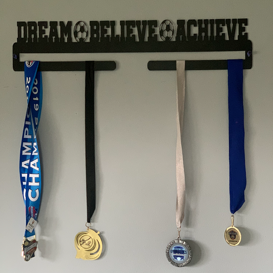 Dream Believe Achieve - Metal Wall Art