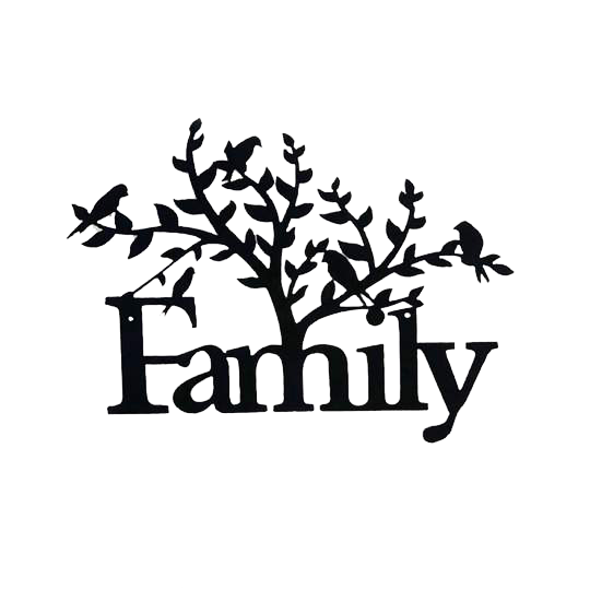 Family Tree - Metal Wall Art