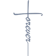 Forever Cross - Metal Wall Art
