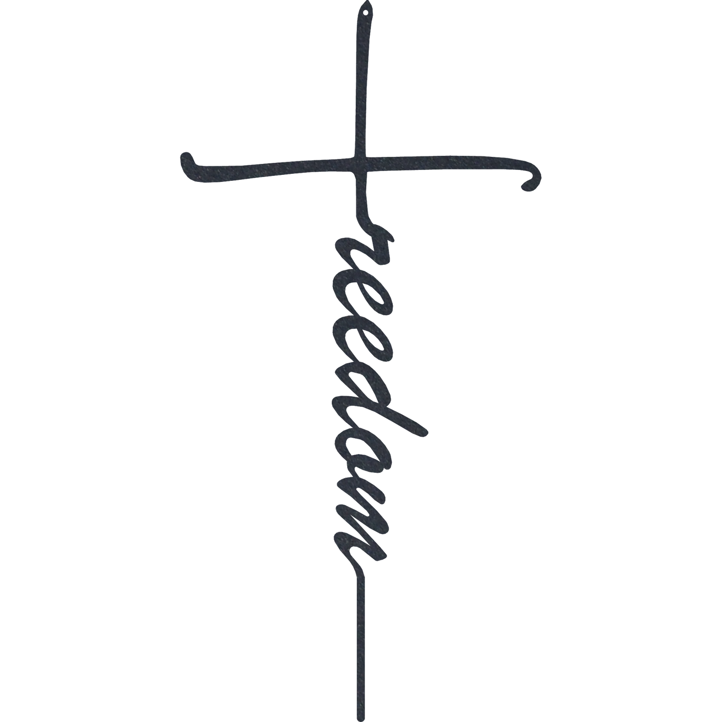 Freedom Cross - Metal Wall Art