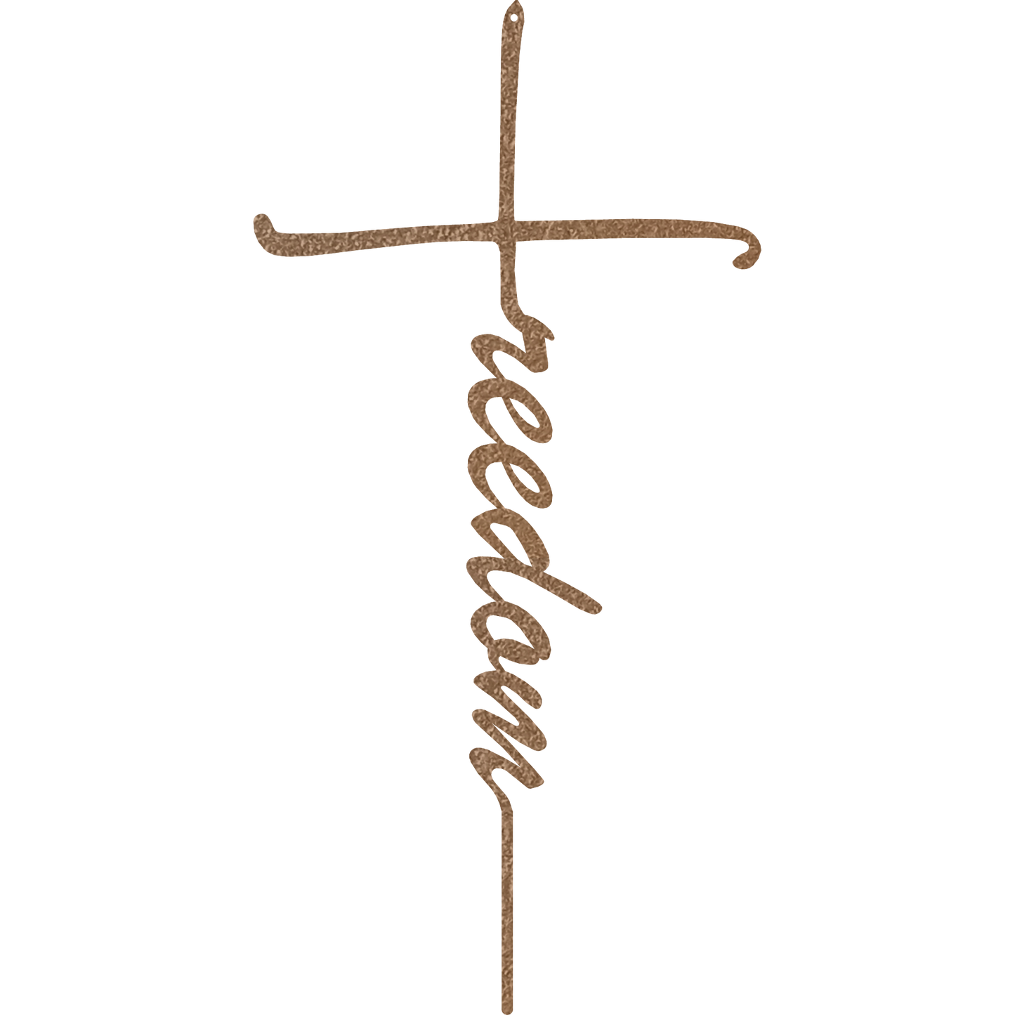 Freedom Cross - Metal Wall Art