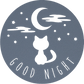 Good Night Cat - Metal Wall Art