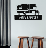 Happy Campers - Metal Wall Art