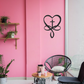 Heart Cross - Metal Wall Art