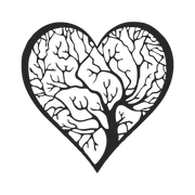 Heart Tree of Life - Metal Wall Art
