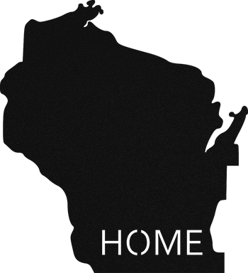 Home State Sign - Metal Wall Art