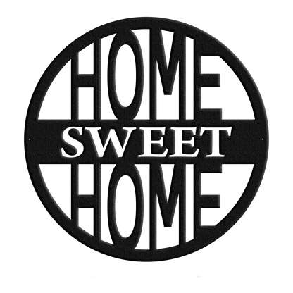 Home Sweet Home - Metal Wall Art