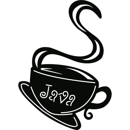 Java Mug - Metal Wall Art
