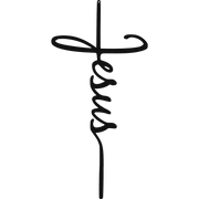 Jesus Cross - Metal Wall Art - Badger Steel USA