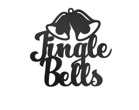 Jingle Bells - Metal Wall Art