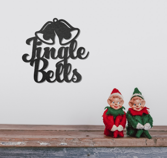 Jingle Bells - Metal Wall Art