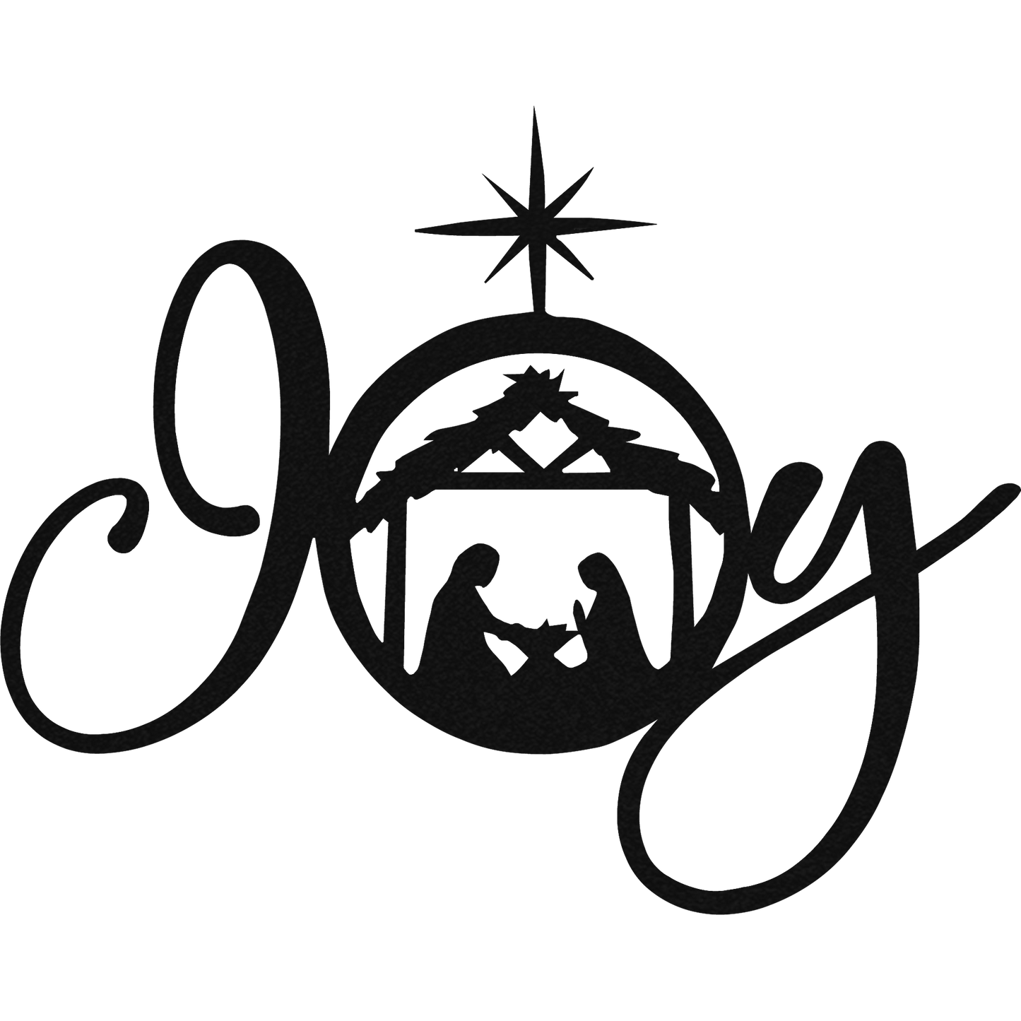Joy - Metal Wall Art