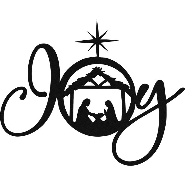 Joy - Metal Wall Art