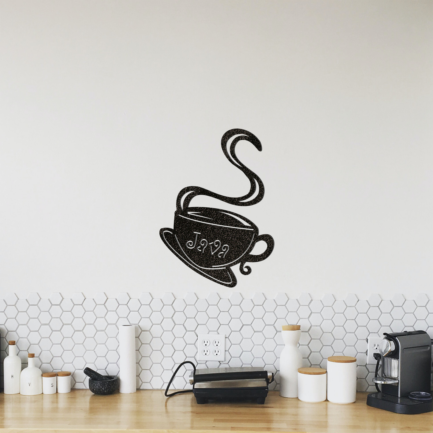 Java Mug - Metal Wall Art