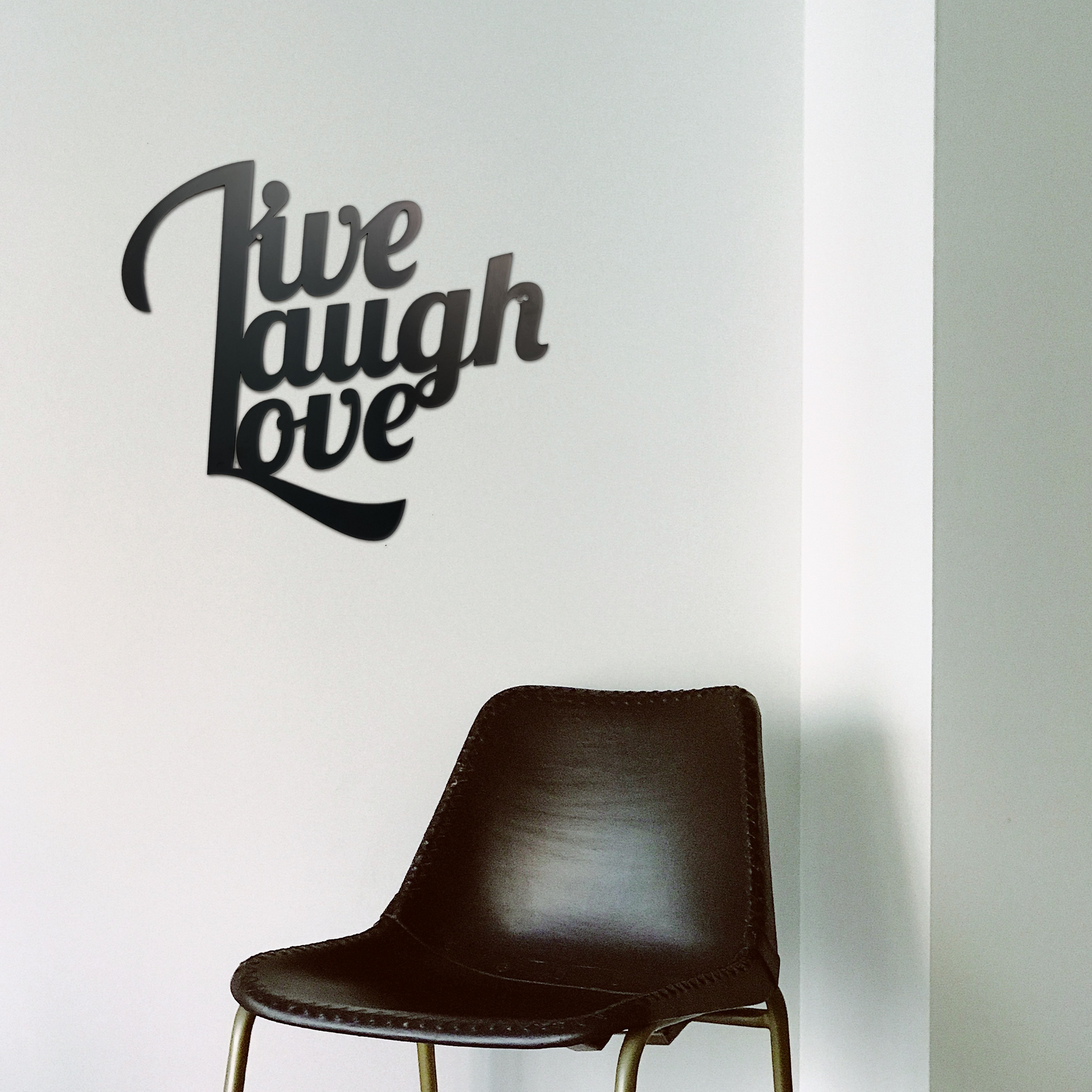 Live Laugh Love - Metal Wall Art - Badger Steel USA