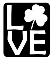 Love Clover - Metal Wall Art